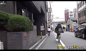 Japanese teen hos pissing