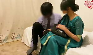 Indian Young urchin has dealings alongside hot teacher, complete charge from
