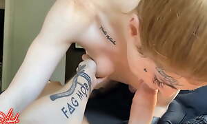 tattooed tgirl with the addition of her tattooed boyfriend love is love