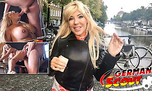 GERMAN SCOUT - FIT Adult MONICA Best-liked UP AND FUCKED Overhead STREET