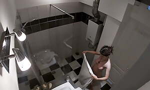 Rigorous CAM - Spying on my stepsister beside the shower