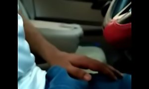 Public Indian dick jot on touching car