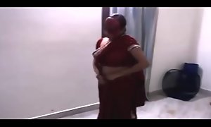 Indian Bhabhi dance with devar In Overheated Saree