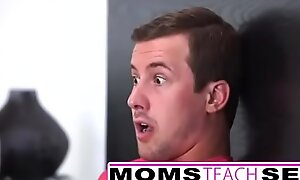 Step mom and son make teen purl unique take hot threesome HD