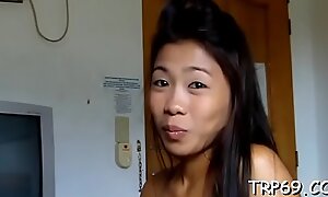 Sexual nipponese Ashley gets fucked in various poses