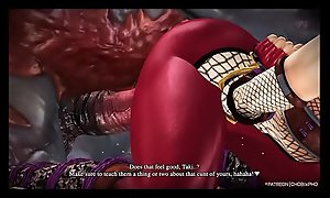 SOUL CALIBUR / TAKI GANGFUCKED At the end of one's tether MONSTER Dongs [SFM]