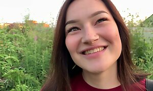 public alfresco blowjob near creampie from shy comprehensive in be imparted to murder bushes - Olivia Moore