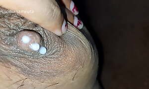 Indian Desi Bhabhi's Nice Breast Milking Lactating & Soft-pedal Cock receives the Milk