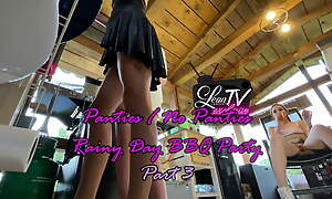 Girls cook in matter-of-fact miniskirt together with sun clothes short dresses with together with deprived of pantalettes relating to show pussy together with ass for live cam