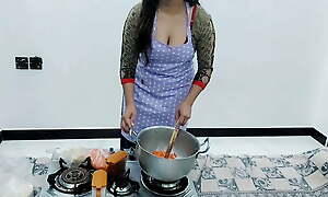 Pakistani Shire Get hitched Fucked In Kitchen While She Is Cooking With Clear Hindi Audio
