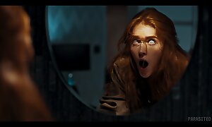 Jia Lissa got possesed by parasite increased by fucked Tiffany Tatum