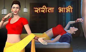 Sarita Bhabhi Aur Devar enjoying hardcore (with Hindi Audio)