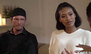 FilthyKings - Pretty Ebony Beauty Gets Used As Mark-up For A Nice Fuck