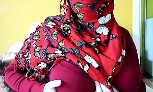 red hijab chunky boobs muslim on cam 10 22