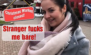 Christmas market closed! From FUCKS me bare!