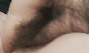 BBW Mummy ANAL fuck with suitor hairy pussy