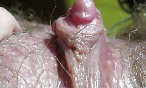 Conceitedly clit orgasm hairy pussy compacted tits amateur homemade flick