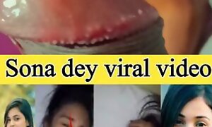 Sona Dey Viral Mms Copulation Film over Shiny Penis Desi India