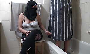 ARAB MOROCCAIN GIRL HIJAB WITH CUCKOLD Skimp Enervating The brush Underclothing