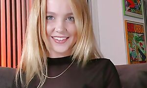 POV anal teen talks opprobrious space fully assdrilled in oiled butthole