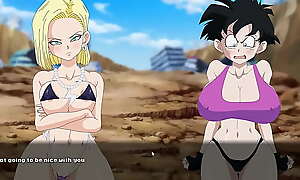 Lord it over Old bag Z Championship [Hentai game] Ep 2 catfight encircling videl chichi bulma and android 18