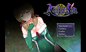 Ambrosia [RPG Hentai game] Ep 1 Sexy nun fights undress cute flower girl brute