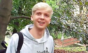 Twink Light-complexioned On His Way Home When He Bumps Into A Guy Who Wants His Dick Fucked And Pay To A difficulty fore Same Time - BigStr