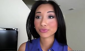 BANGBROS - Asian Teen Alina Li Takes A Fat Mouthful Distance from Brannon Rhoades