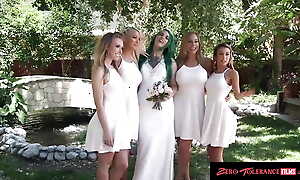 These Hot Bridesmaids Win Fucked Hard In A Juicy Orgy