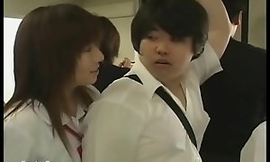 Japanese Alma Mater girls abusing way-out partisan