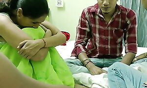 Indian Wife Supplanting Sex! Exchange hot Wife forth Friend
