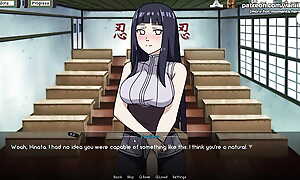 Naruto: Kunoichi Trainer - Hinata Big Boobs Teen Blowjob And Anal Sex With Naruto - Naruto Anime Hentai Porn Game - #4