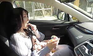 Sumire Niwa & Satoh Shirane - Motor car Sex Challenge!