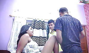 DESI GIRL HARDCORE FUCK In BOYFRIEND INFRONT Be incumbent on HER  Dissemble BROTHER Sprightly MOVIE