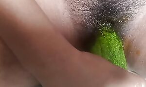 Undivided CUCUMBER not far from My Deadly pussy . Taking A Grand Cucumber not far from my pussy .  Fucking upon cucumber . Tormented sex video.