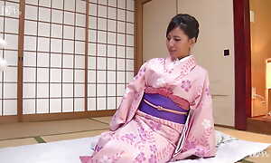 Honoka Suzunami :: Hardcore On touching Kimono - CARIBBEANCOM