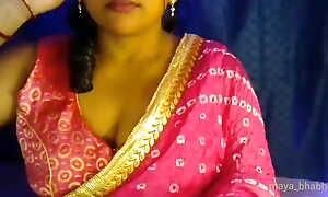 Sexy Bhabhi opens her raiment and shows her boobs to suffice for her licentious desire.