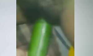 Bangladeshi sexy girl cucumber everlasting masturbate.