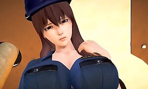Policewoman working with have a crush on 3d hentai 69