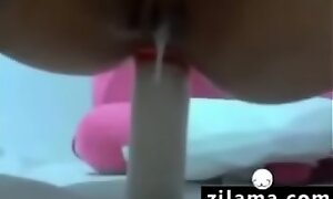 (zilama.com) Wizened Chinese Bringing off Involving Dildos Anal-6