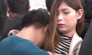 Japanese girl win fuck with will not hear of jeans 4
