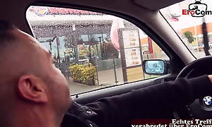SEX IN MC DRIVE IN BURGER KING WITH GERMAN GOTHIC Mummy