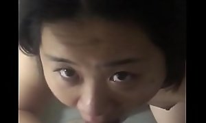 Chinese girl giving sloppy lay waste endeavour