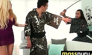 Japanese Masseuse Gives a Full Service Massage 24